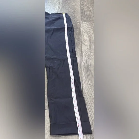 Tribal Women's Pull-On Ankle Pants with Flatten It Tummy Control - Gray - Picture 8 of 8